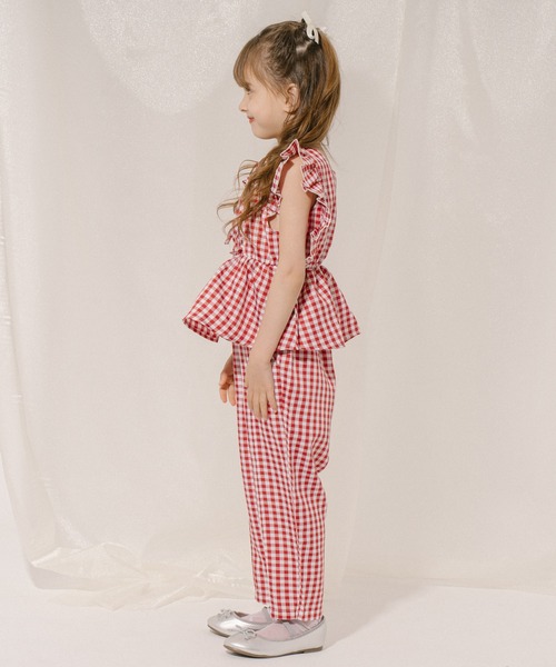 URBAN CHERRY（アーバンチェリー）の「【SEEM/シーム】タックテーパードパンツ（その他パンツ・キッズ・グリーン/ブラック/レッド・110cm/120cm/130cm/140cm/150cm）」の18枚目の写真