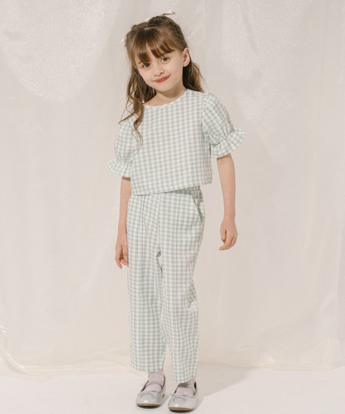 URBAN CHERRY（アーバンチェリー）の「【SEEM/シーム】タックテーパードパンツ（その他パンツ・キッズ・グリーン/ブラック/レッド・110cm/120cm/130cm/140cm/150cm）」の21枚目の写真