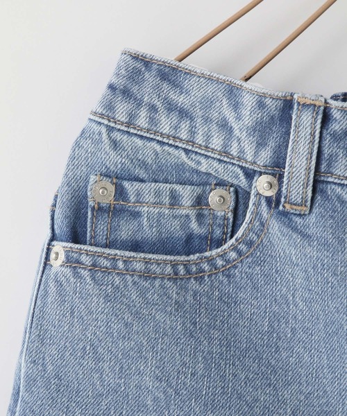 LOWRYS FARM(ローリーズファーム)の「デニムカコウストレートP2 114248(デニムパンツ・キッズ・ブルー・110cm/120cm/130cm/140cm/150cm)」の4枚目の写真