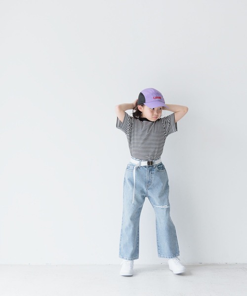 LOWRYS FARM(ローリーズファーム)の「デニムカコウストレートP2 114248(デニムパンツ・キッズ・ブルー・110cm/120cm/130cm/140cm/150cm)」の11枚目の写真