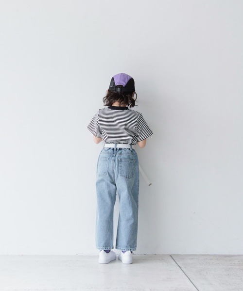 LOWRYS FARM(ローリーズファーム)の「デニムカコウストレートP2 114248(デニムパンツ・キッズ・ブルー・110cm/120cm/130cm/140cm/150cm)」の13枚目の写真