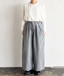 HARVESTY | HARVESTY/ハーベスティ BLACK DENIM CIRCUS BAGGY (GRY) ブラックデニム サーカス バギーパンツ グレーフェード(デニムパンツ)