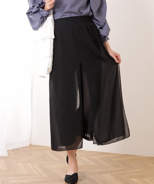 レディース　ワイドパンツ adidas WIDE LEG PANTS / アディダス ワイド レッグ パンツ