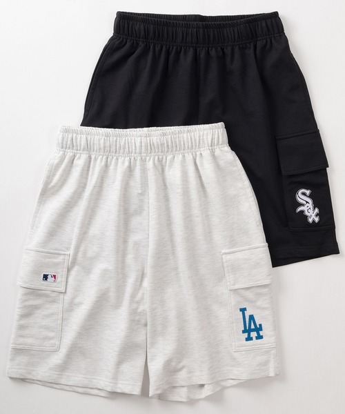 MLB（メジャーリーグベースボール）の「【MAJOR LEAGUE BASEBALL/メジャーリーグベースボール】MLB 3TEAM LOGO ミッドサイズ刺繍＆ワンポイントロゴデザイン