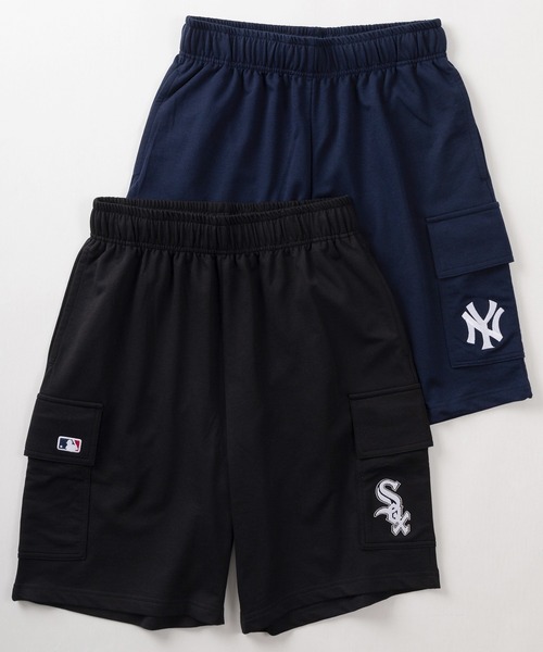 MLB（メジャーリーグベースボール）の「【MAJOR LEAGUE BASEBALL/メジャーリーグベースボール】MLB 3TEAM LOGO ミッドサイズ刺繍＆ワンポイントロゴデザイン