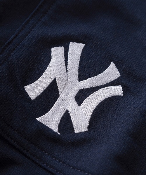 MLB（メジャーリーグベースボール）の「【MAJOR LEAGUE BASEBALL/メジャーリーグベースボール】MLB 3TEAM LOGO ミッドサイズ刺繍＆ワンポイントロゴデザイン スウェットカーゴショーツ/ショートパンツ（その他パンツ・メンズ・ブラック/ヘザーグレー/ネイビー・M/L/XL）」の9枚目の写真