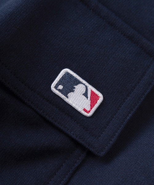 MLB（メジャーリーグベースボール）の「【MAJOR LEAGUE BASEBALL/メジャーリーグベースボール】MLB 3TEAM LOGO ミッドサイズ刺繍＆ワンポイントロゴデザイン スウェットカーゴショーツ/ショートパンツ（その他パンツ・メンズ・ブラック/ヘザーグレー/ネイビー・M/L/XL）」の12枚目の写真