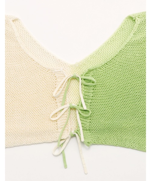 Little sunny bite(リトルサニーバイト)の「gradation cardigan(カーディガン/ボレロ・レディース・ブルー/ピンク/グリーン・FREE)」の5枚目の写真