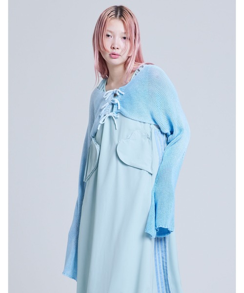 Little sunny bite(リトルサニーバイト)の「gradation cardigan(カーディガン/ボレロ・レディース・ブルー/ピンク/グリーン・FREE)」の10枚目の写真