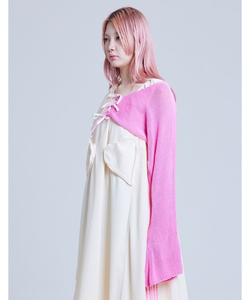 Little sunny bite(リトルサニーバイト)の「gradation cardigan(カーディガン/ボレロ・レディース・ブルー/ピンク/グリーン・FREE)」の18枚目の写真