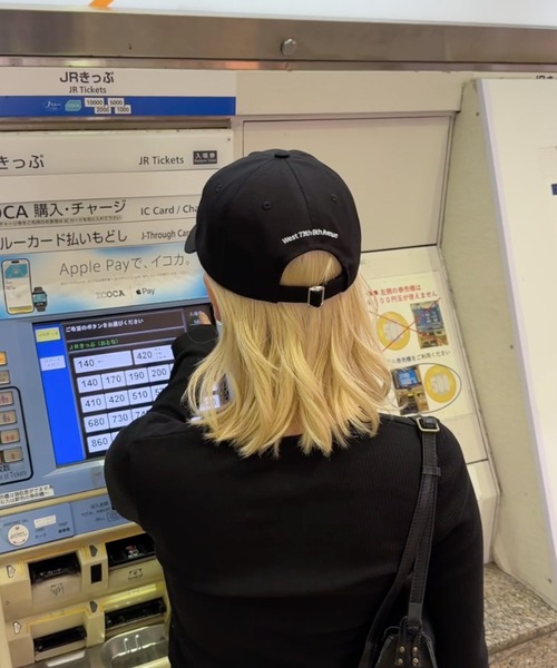 CANAL JEAN（キャナルジーン）の「Lakey Park　Dog WalkerロゴCAP（キャップ・レディース・ブラック・ONE SIZE）」の6枚目の写真