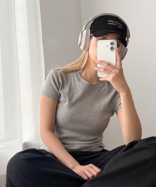 CANAL JEAN（キャナルジーン）の「Lakey Park　Dog WalkerロゴCAP（キャップ・レディース・ブラック・ONE SIZE）」の8枚目の写真