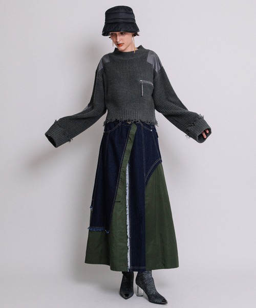 AULA AILA(アウラアイラ)の「リバーシブルバケットハット(ハット・レディース・ブラック/ブラウン/オフホワイト・0)」の16枚目の写真