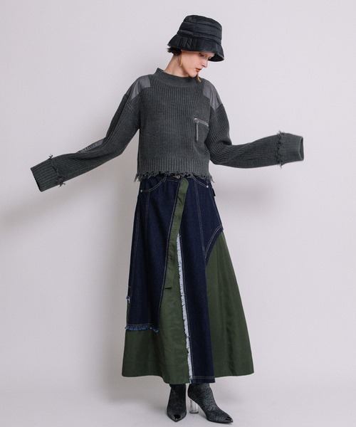 AULA AILA(アウラアイラ)の「リバーシブルバケットハット(ハット・レディース・ブラック/ブラウン/オフホワイト・0)」の17枚目の写真