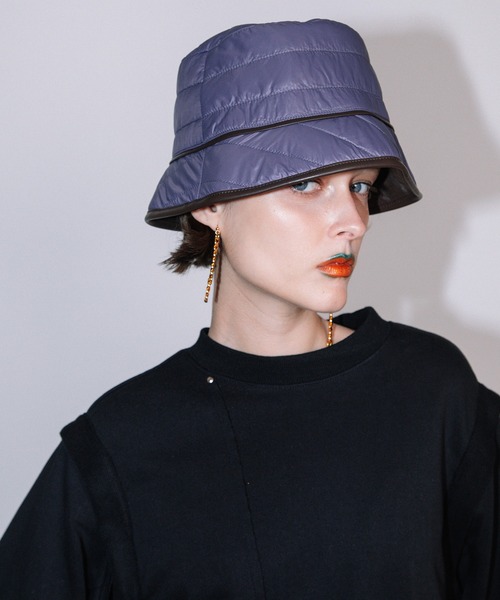 AULA AILA(アウラアイラ)の「リバーシブルバケットハット(ハット・レディース・ブラック/ブラウン/オフホワイト・0)」の20枚目の写真