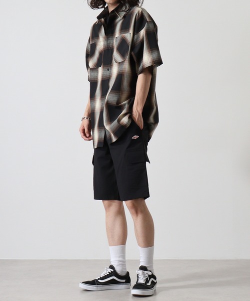 BALL(ボール)の「BALL ストレッチ天竺 カーゴショートパンツ(カーゴパンツ・メンズ・ベージュ/ネイビー/カーキ/ブラック・M/L/LL)」の8枚目の写真