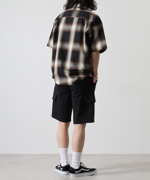 BALL(ボール)の「BALL ストレッチ天竺 カーゴショートパンツ(カーゴパンツ・メンズ・ベージュ/ネイビー/カーキ/ブラック・M/L/LL)」の9枚目の写真