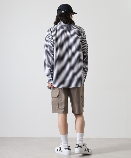 BALL(ボール)の「BALL ストレッチ天竺 カーゴショートパンツ(カーゴパンツ・メンズ・ベージュ/ネイビー/カーキ/ブラック・M/L/LL)」の14枚目の写真