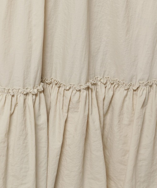 niko and...（ニコアンド）の「ナイロンティアードスカート（スカート・レディース・モカ/ブラック/アイボリー・FREE）」の19枚目の写真