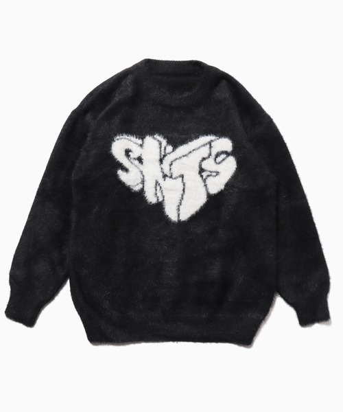 ROOPTOKYO(ループトウキョウ)の「▲FRONT DESIGN KNIT PULLOVER/フロントデザイン ニットプルオーバー(ニット/セーター・レディース・レッド/ホワイト/ブラック・M/L/S)」の14枚目の写真