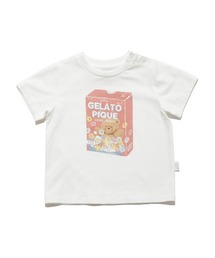 gelato pique（ジェラートピケ）の「【BABY】シリアルベアワンポイントTシャツ（ルームウェア/パジャマ・キッズ）」