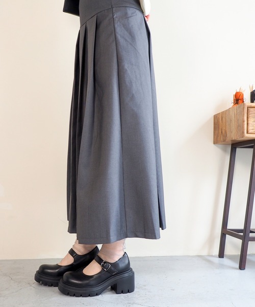 【セール】厚底ソールストラップパンプス 8490087（パンプス）｜byあしながおじさん（バイアシナガオジサン）