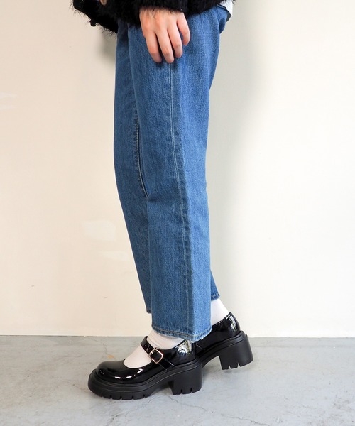 【セール】厚底ソールストラップパンプス 8490087（パンプス）｜byあしながおじさん（バイアシナガオジサン）