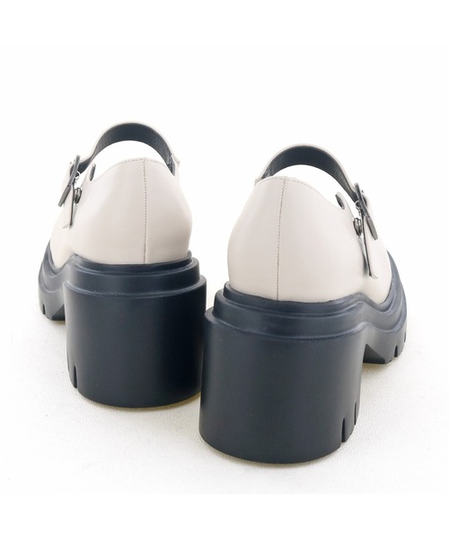 【セール】厚底ソールストラップパンプス 8490087（パンプス）｜byあしながおじさん（バイアシナガオジサン）