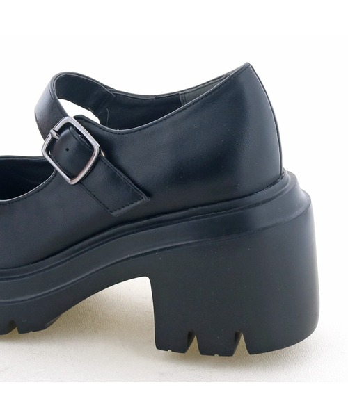 【セール】厚底ソールストラップパンプス 8490087（パンプス）｜byあしながおじさん（バイアシナガオジサン）