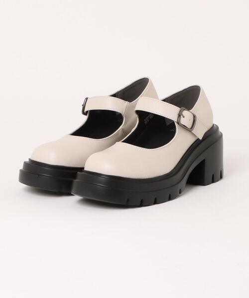 【セール】厚底ソールストラップパンプス 8490087（パンプス）｜byあしながおじさん（バイアシナガオジサン）