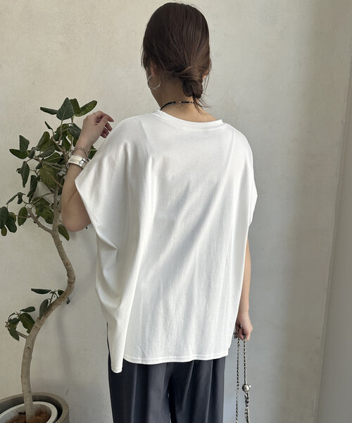 セール】【WEB限定】ロゴミックスフロッキープリントTEE（T