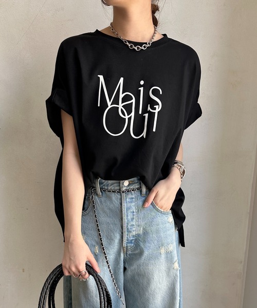 セール】【WEB限定】ロゴミックスフロッキープリントTEE（T