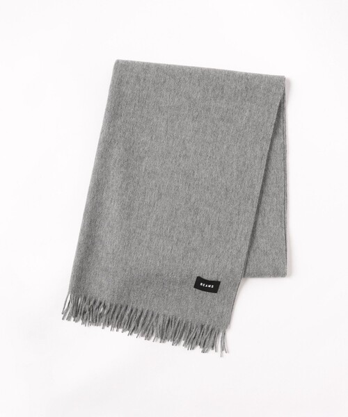 BEAMS（ビームス）の「ソリッド マフラー（マフラー・メンズ・ブラック/グレー/ベージュ・ONE SIZE）」の14枚目の写真