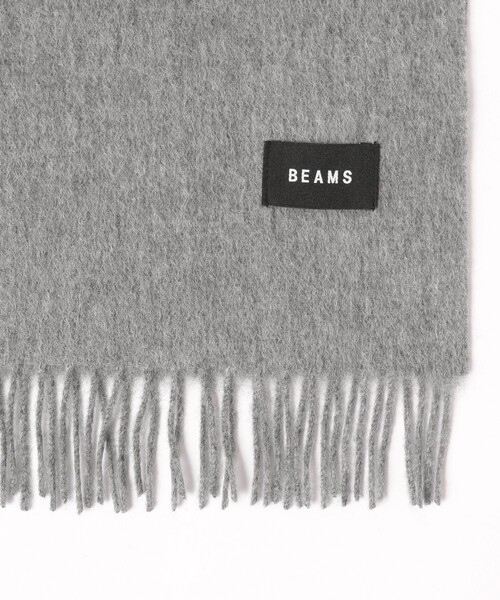 BEAMS（ビームス）の「ソリッド マフラー（マフラー・メンズ・ブラック/グレー/ベージュ・ONE SIZE）」の15枚目の写真