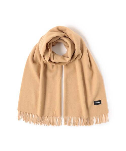 BEAMS（ビームス）の「ソリッド マフラー（マフラー・メンズ・ブラック/グレー/ベージュ・ONE SIZE）」の9枚目の写真