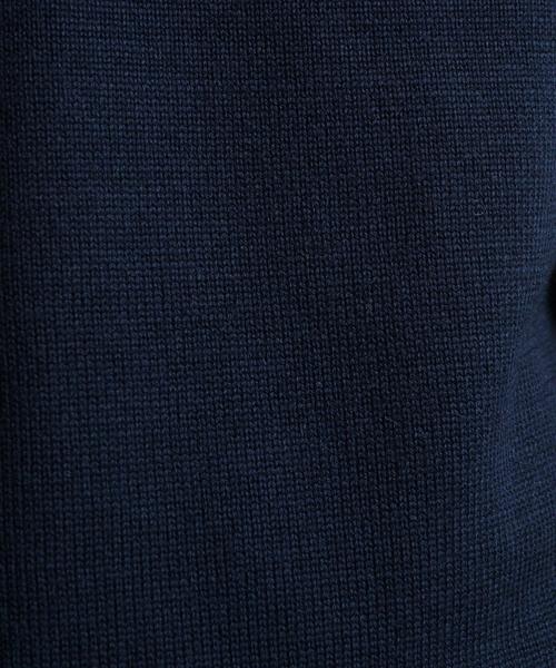 green label relaxing(グリーンレーベルリラクシング)の「MERCE/W タートルネックニット 7G(ニット/セーター・メンズ・ホワイト/グレー/ネイビー・SMALL/X-LARGE/LARGE/MEDIUM)」の9枚目の写真