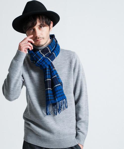 green label relaxing(グリーンレーベルリラクシング)の「MERCE/W タートルネックニット 7G(ニット/セーター・メンズ・ホワイト/グレー/ネイビー・SMALL/X-LARGE/LARGE/MEDIUM)」の11枚目の写真