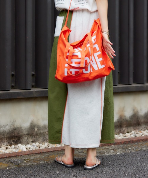 RODEO CROWNS WIDE BOWL（ロデオクラウンズワイドボウル）の「2WAY COLOR TOTE（ショルダーバッグ・レディース・イエロー/パープル/オレンジ/グリーン・FREE）」の21枚目の写真