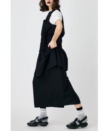 ENFOLD コンビドレスワンピース　38 ニット×PEコンビドレス（ワンピース）｜ENFOLD（エンフォルド