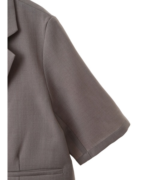 earth music&ecology(アースミュージックアンドエコロジー)の「ショートジャケット(その他アウター・レディース・ブラック/モカ・FREE)」の7枚目の写真