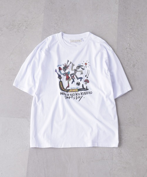 NANO universe(ナノユニバース)の「NANO universe×文化服装学院コラボTシャツ003(Tシャツ/カットソー・メンズ・ホワイト・S/M/L/XL)」の1枚目の写真