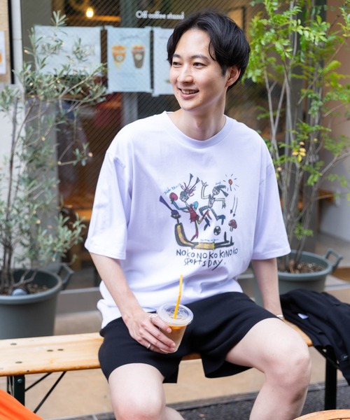 NANO universe(ナノユニバース)の「NANO universe×文化服装学院コラボTシャツ003(Tシャツ/カットソー・メンズ・ホワイト・S/M/L/XL)」の8枚目の写真