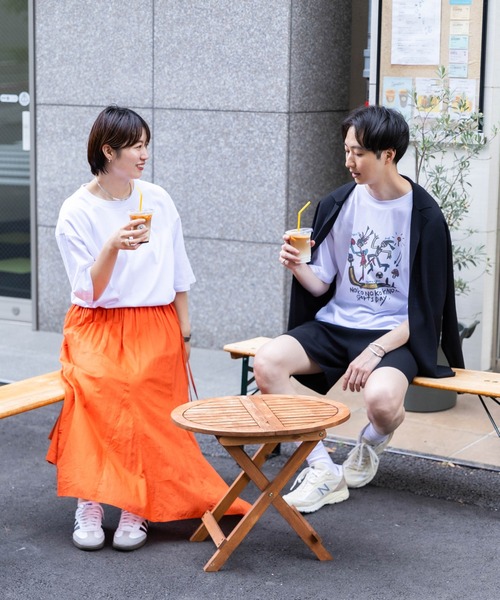NANO universe(ナノユニバース)の「NANO universe×文化服装学院コラボTシャツ003(Tシャツ/カットソー・メンズ・ホワイト・S/M/L/XL)」の7枚目の写真