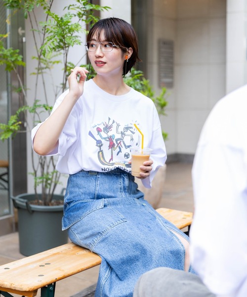 NANO universe(ナノユニバース)の「NANO universe×文化服装学院コラボTシャツ003(Tシャツ/カットソー・メンズ・ホワイト・S/M/L/XL)」の6枚目の写真