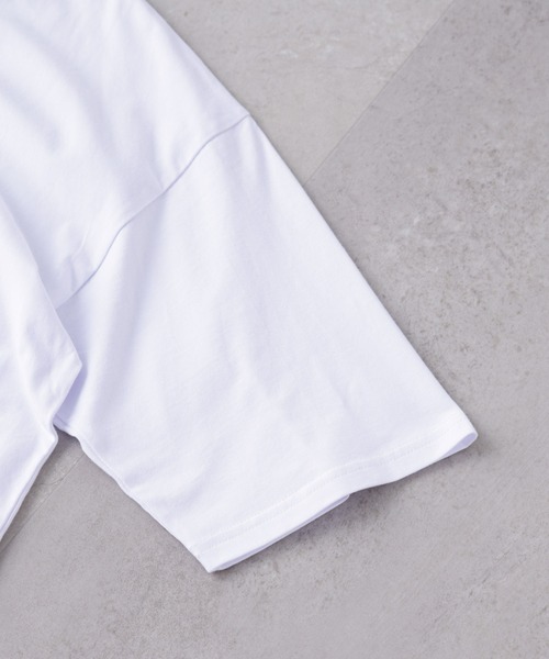 NANO universe(ナノユニバース)の「NANO universe×文化服装学院コラボTシャツ003(Tシャツ/カットソー・メンズ・ホワイト・S/M/L/XL)」の4枚目の写真