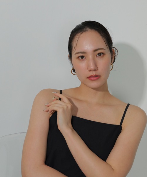 【セール】日本製 ニッケルフリー フープイヤリング（イヤリング）｜emesuelee（エメスーリー）