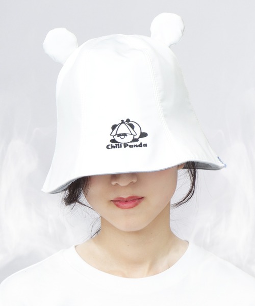 セール】Chill Panda（チルパンダ） 撥水ポリエステル 耳付き 配色