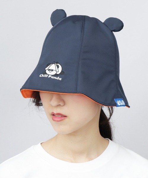 セール】Chill Panda（チルパンダ） 撥水ポリエステル 耳付き 配色