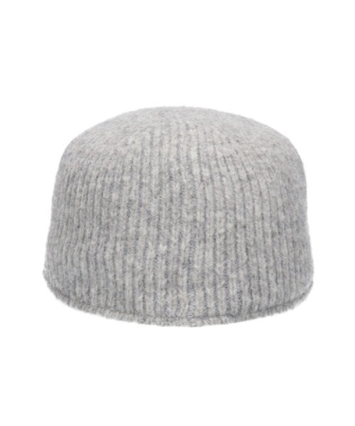 milsa（ミルサ）の「milsa/ミルサ　M ニットサーモキャップ（キャップ・レディース・グレー/ブラック/ホワイト・58cm）」の6枚目の写真