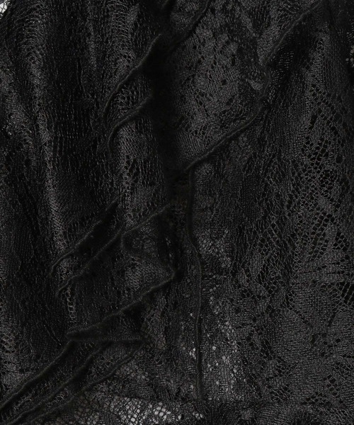 セール】レースフリルブラウス 140689（シャツ/ブラウス）｜Heather